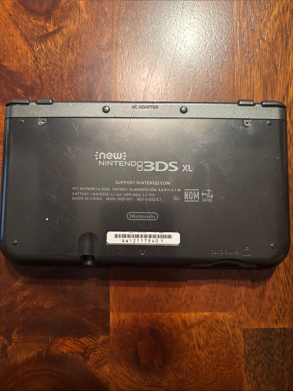 Nintendo 3DS XL Handheld Console - Dark Gray - Picture 3 of 4